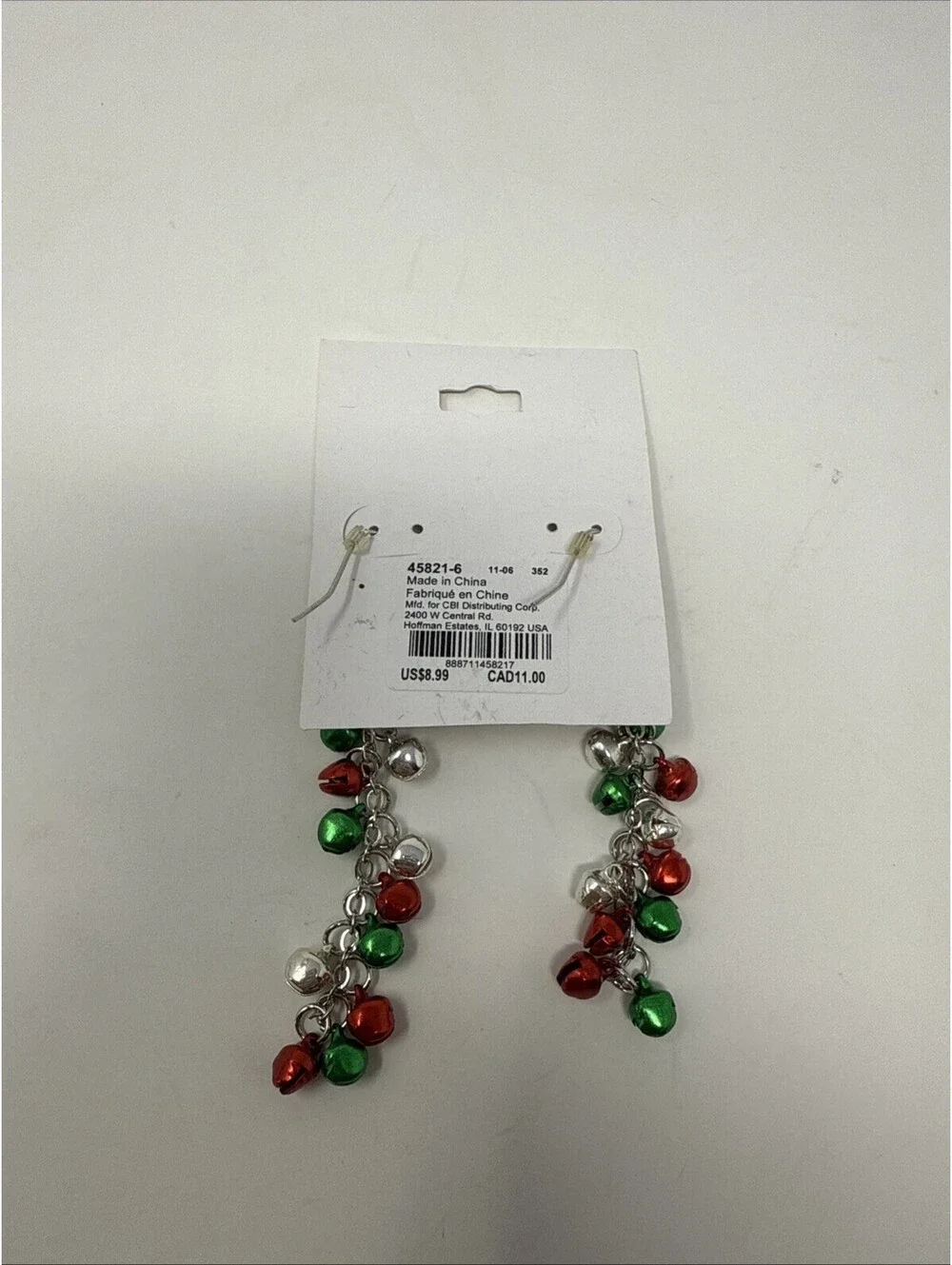 Jingle Bell Dangle Earrings